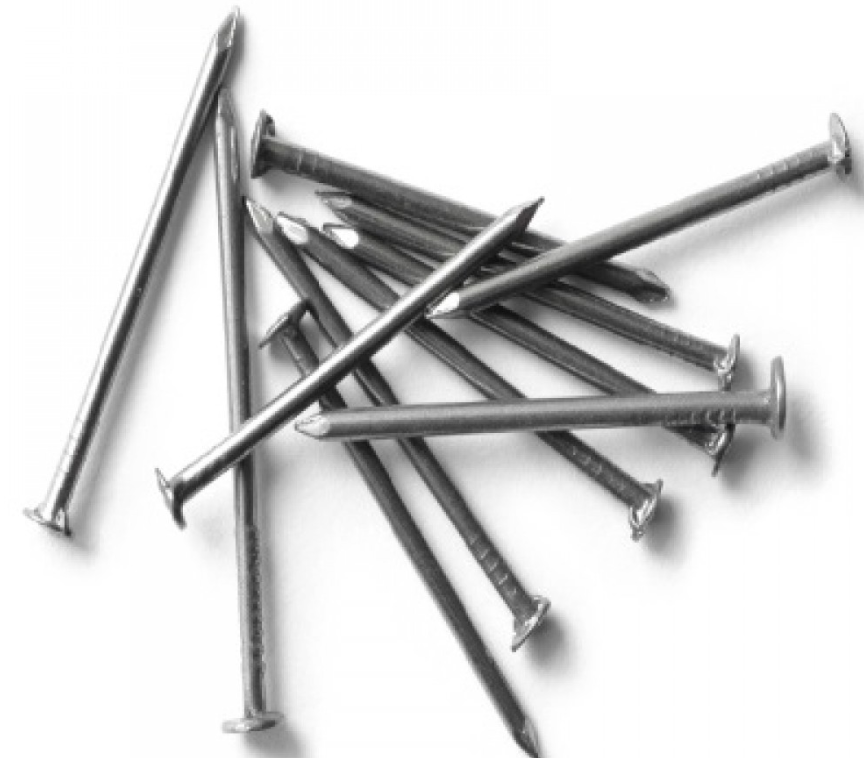 Применение строительных гвоздей длиной 50 мм