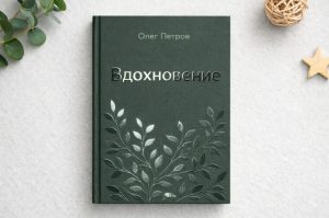 3D-лак на обложке. Прозрачный рельеф, который удерживает внимание